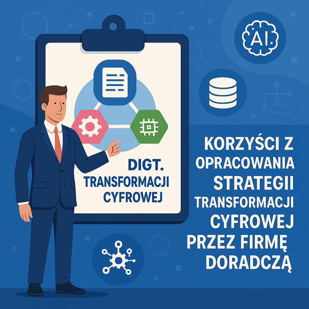 Korzyści wynikające z opracowania Strategii Transformacji Cyfrowej przez firmę doradczą